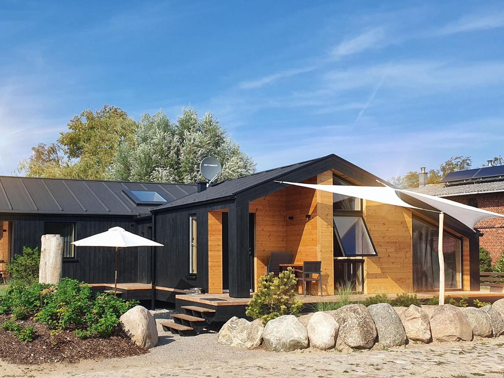 Boiensdorf Werder Chalet -- Wolke 7 -- Ostsee-Strand 150M I Sauna I Ekamin I Tiny House Fuer 2 Personen I By "Meyers Am Meer" מראה חיצוני תמונה