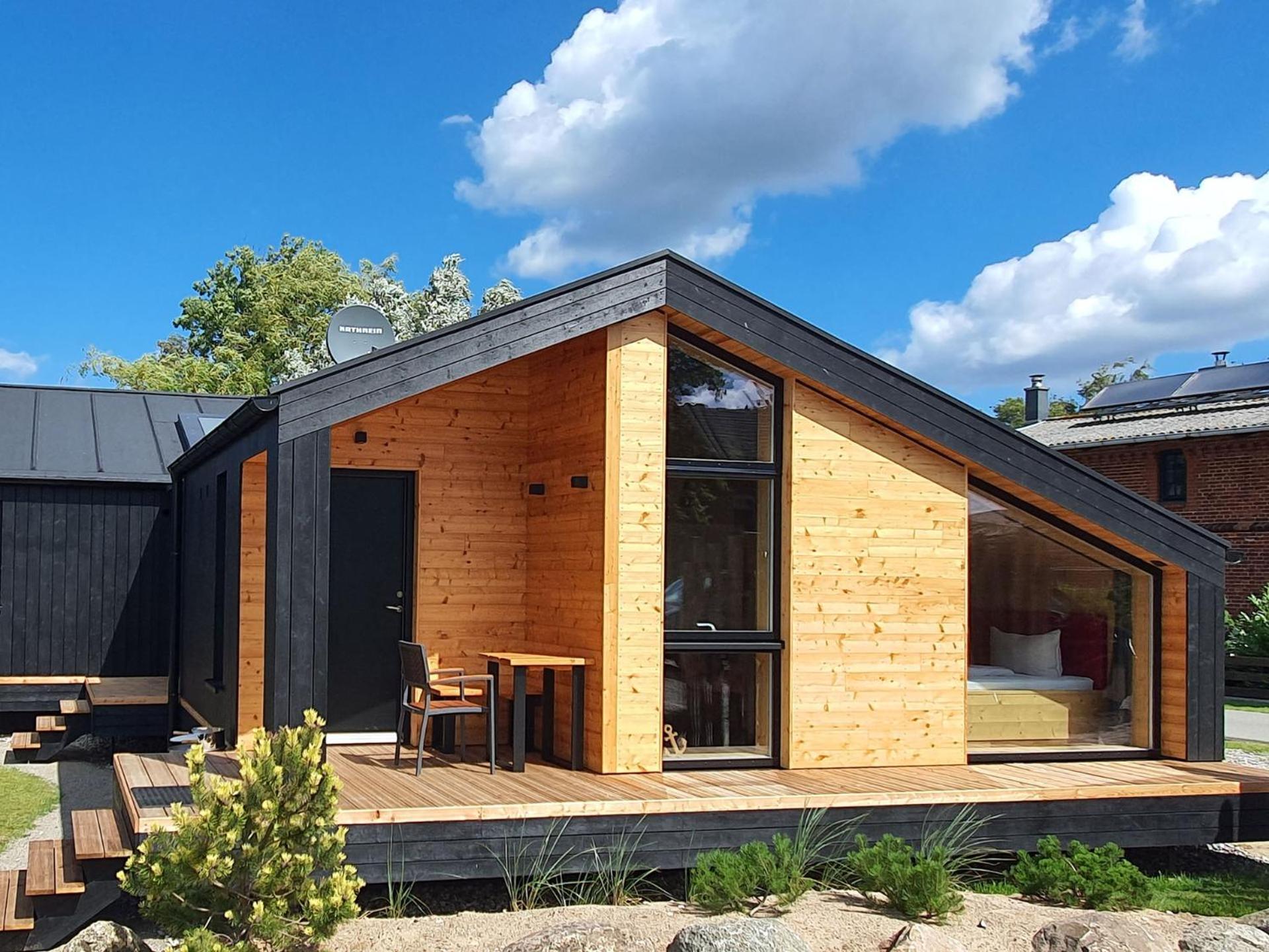 Boiensdorf Werder Chalet -- Wolke 7 -- Ostsee-Strand 150M I Sauna I Ekamin I Tiny House Fuer 2 Personen I By "Meyers Am Meer" מראה חיצוני תמונה